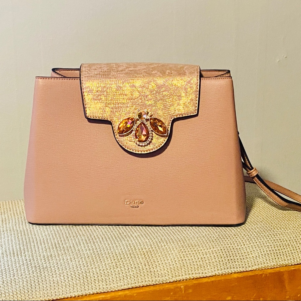 Dune London Jeweled Bug Satchel